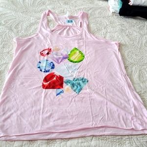Cute Pink Racerback tank